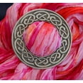 thumbnail image 2 of Lady Crow Medium Scarf ring - Nouveau Celtic Knot, 2 of 3