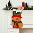 thumbnail image 1 of Decoraciones navideñas, adornos navideños, regalos de Navidad, decoraciones para calcetines navideños, regalos de Papá Noel, bolsa de regalo, calcetines navideños para niños con dulces, calcetines nav, 1 of 6