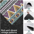 thumbnail image 3 of Colorful Geometric Triangle Diamond Pattern Kitchen Rugs Sets Of 3,Kitchen Runner Rugs Non Skid Washable,Decorative Kitchen Floor Mats for Kitchen,Sink,Laundry,17"x30"+ 17"x47" + 17"x59", 3 of 6