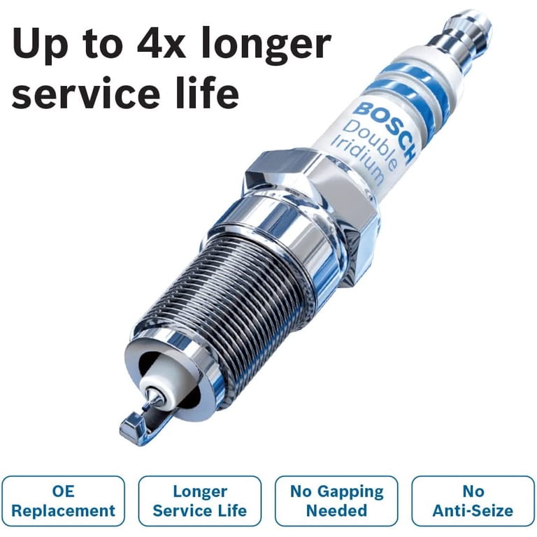 Bosch 96337 Spark Plug 4 pack OE Fine Wire Double Iridium