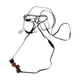 thumbnail image 3 of Auriculares para juegos con cable y cancelación de ruido, cómodos auriculares de silicona para juegos de ordenador, portátil, teléfono, color negro, 3 of 15