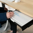 thumbnail image 4 of VIVO Under Desk Whiteboard Slider Tray, Hideaway Workstation Dry Erase Board, 4 of 8