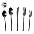 thumbnail image 1 of Safdie & Co. Coutellerie Miroir Noir 20PC, 1 of 3