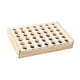 thumbnail image 5 of Wooden una fila Mini Connect Travel Juego de viajes Habilidades motoras 2 jugadores Juego de estrategia clásica para niños Camping, 5 of 9