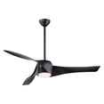 thumbnail image 6 of minka-aire f803-sl, artemis silver 58" ceiling fan with light & wall control, 6 of 6
