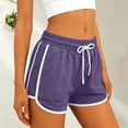 thumbnail image 2 of BUIGTTKLOP Running Shorts for Women Drawstring High Waisted Athletic Shorts Stretchy Loose Fitted Workout Shorts, 2 of 6