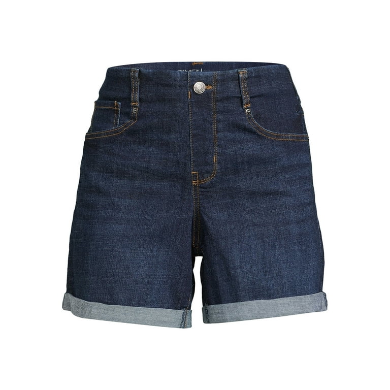 Time and tru hot sale blue jean shorts