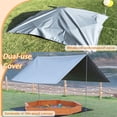 thumbnail image 3 of Sandbox Nicedday Octagon de madera con funda para niños al aire libre, 3 of 7