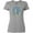 Athletic Heather, variant on Inktastic 3-21 World Down Syndrome Day Blue and Yellow Rainbow Ribbon Women's T-Shirt