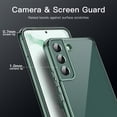 thumbnail image 4 of JETech Case for Samsung Galaxy S22+ / S22 Plus 5G 6.6-Inch, Non-Yellowing Shockproof Bumper Protective Phone Cover, Anti-Scratch Hard PC Back (Green), 4 of 6