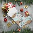 thumbnail image 6 of RMDQTR Christmas Stockings for Xmas Gifts - Large Size Festive Holiday Decor for Family Cute Cartoon Sloth, 6 of 8