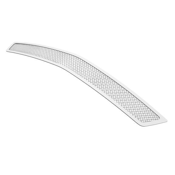 APS Compatible with Lincoln MKS 2009-2010 Lower Bumper Stainless Steel Chrome Mesh Front Grill Grille Insert L76779T