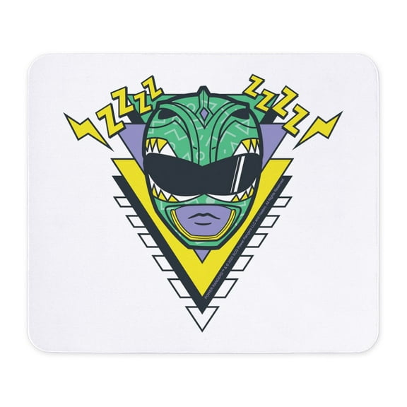 CafePress - Power Rangers Green Ranger Zzzz - Non-slip Rubber Mousepad, Gaming Mouse Pad