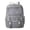 Grey, variant on AURORADY Hot Sales Black Transparent Mesh Backpack Dual Buckle Front Strap Multi Layer Zipper Compartments See Through Net Swimming Beach Gym Travel School Backpack Dual Side Mesh Bottle Pockets