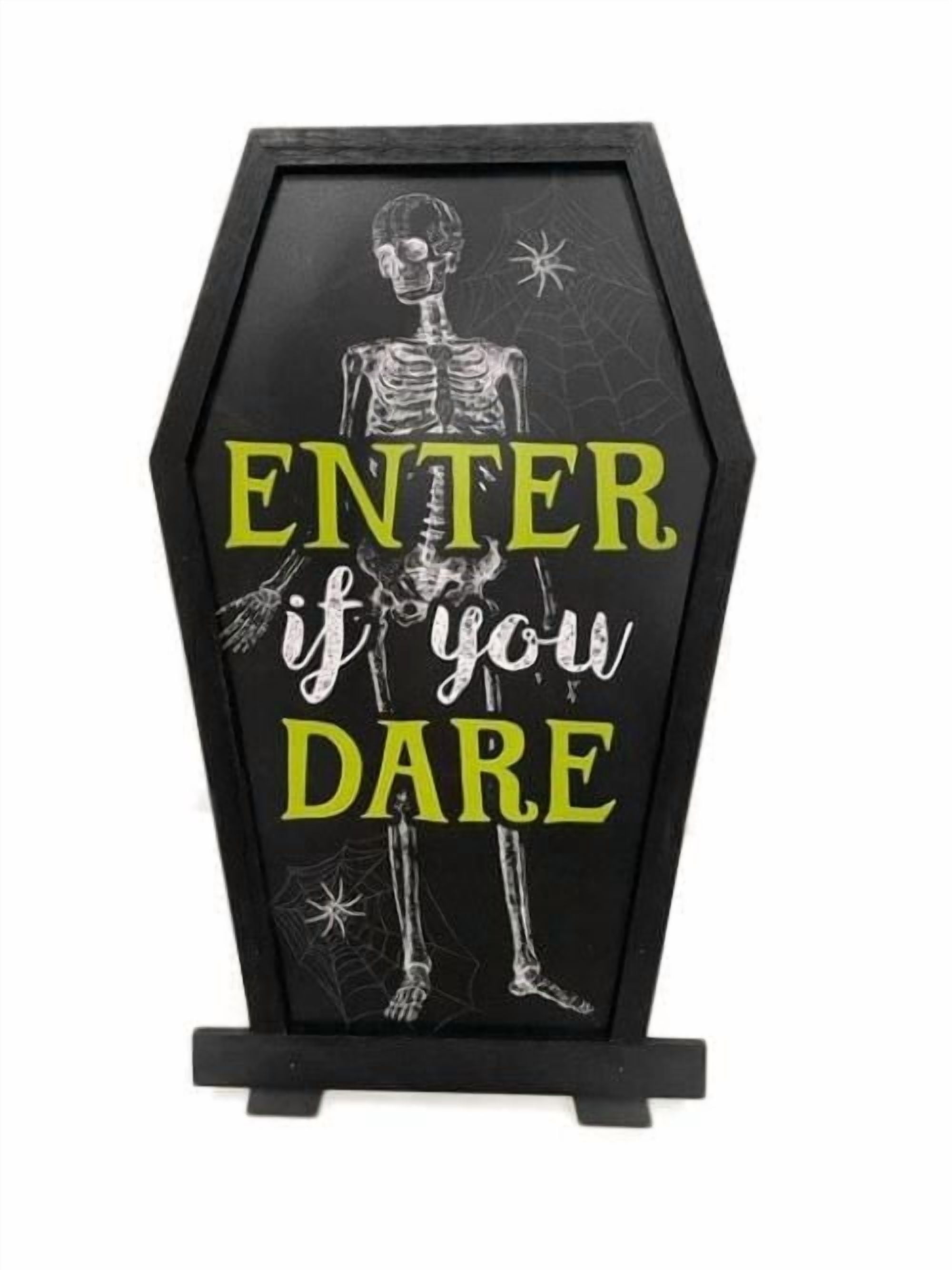 Way To Celebrate 15 Inch Coffin Shaped Halloween Sign