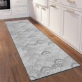 thumbnail image 7 of Addison Rugs Indoor/ Outdoor Surfside Seashells Washable Rug New Gray - 2'3" x 7'6", 7 of 7