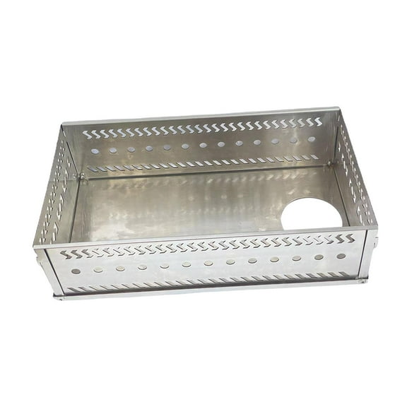 FashionCha Charcoal Basket, Sauna Tent Heater Heating Unit Humidifying Stone Basket Briquet 37.5cmx20cmx10cm