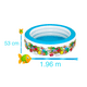 thumbnail image 3 of Alberca Inflable Infantil Stickers Kawai Bestway Plástico PVC Resistente 196 cm, 3 of 3