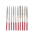 thumbnail image 3 of 10Piece Mini Diamond Needle File Set Steel Files for Precision Metal File Carving Tool with Brush & Carry for Case Parts, 3 of 8