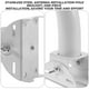 thumbnail image 4 of Puntos de acceso Soporte ajustable Montaje en poste Montaje de antena exterior Punto de acceso de monitoreo inalámbrico exterior Antena direccional Soporte de montaje en pared Antena de montaje Acero, 4 of 6