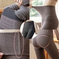 thumbnail image 3 of Medias de compresión para el cartílago lumbar alto para mujer, pantimedias de presión gruesas, medias térmicas cálidas para el invierno, 260 g, 3 of 5