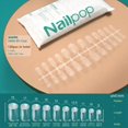 thumbnail image 1 of NAILPOP 120 Uds uñas postizas cubierta completa prensa en uñas ataúd Gel suave cápsula de Pose americana puntas de uñas postizas para sistema de extensión, 1 of 5