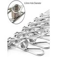 thumbnail image 3 of 60 Pack Stainless Steel Laundry Clips, Rustproof Clothespins Clothes Pins with Strong Grip for Washing Line, Snack Bags, Towels, Pictures, Paper – Ideal for Kitchen, Office & Household Organization, 3 of 6