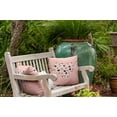 thumbnail image 4 of 16"x16" Simply Daisy Valentines Flowery Love Hearts Poly Indoor/Outdoor Pillow, Silver Qty 1, 4 of 5