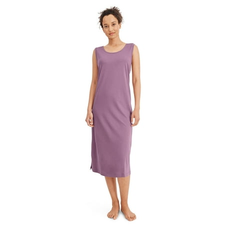 Jockey Women's Everyday Essentials 100% Cotton Tank Sleep Dress