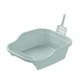 thumbnail image 3 of Bvdfgk Cat Litter Box Anti Splashing High Sided Potty Toilet Portable Cat Sandbox Pet Blue, 3 of 8