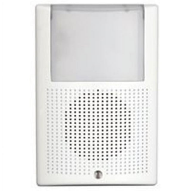 Heath Zenith 3993706 Wireless Night Light Doorbell Kit with Volume Control, White