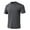 Dark Grey, variant on Weilanxin Men’s Short Sleeve Rash Guard Quick Dry UV Sun Protection Shirts Workout Gym Athletic Running Swim Shirts