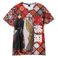thumbnail image 3 of Camiseta estampada de verano con disfraz de cosplay, camiseta de manga corta para hombres y mujeres, divertida camiseta unisex de estilo Harajuku para Halloween, 3 of 5