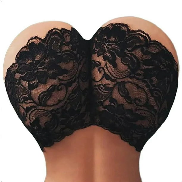 Ropa interior de encaje bragas suaves de encaje para mujer negras cómodas para la noche de bodas ANGGREK Otros