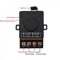 thumbnail image 3 of 2X AC 220V 30A 1CH 433MHz Interruptor de Control Remoto Inalámbrico Receptor de Relé RF + Transmisor de Apagado/Encendido para Lámpara de Aparato Eléctrico, 3 of 5