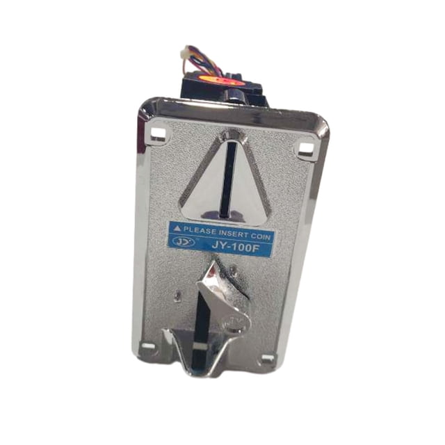 Moyic Juego de Arcade electrónico Universal, aceptador de monedas, muñeca de repuesto, selector de monedas, reparación de Panel, Videojuegos y accesorios Triangular