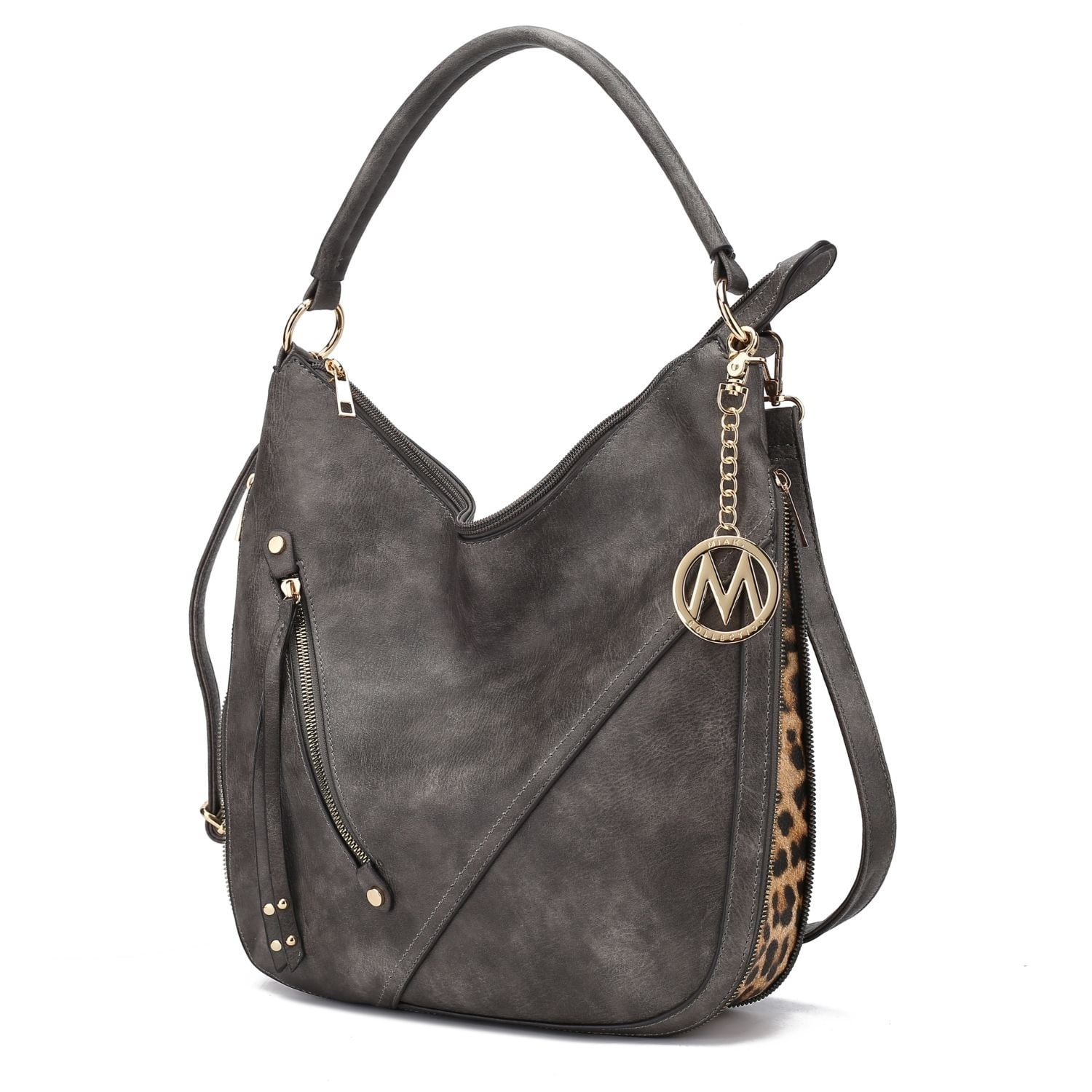 MKF Collection Women's Lisanna Hobo Handbag by Mia K. - Mustard