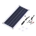 thumbnail image 1 of Yeacher DC5V/DC18V 10W Dual Output Double USB Interface Solar Power Energy Charging Panel with Car, 1 of 8
