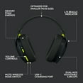 Logitech G435 LIGHTSPEED and Bluetooth Wireless Gaming Headset