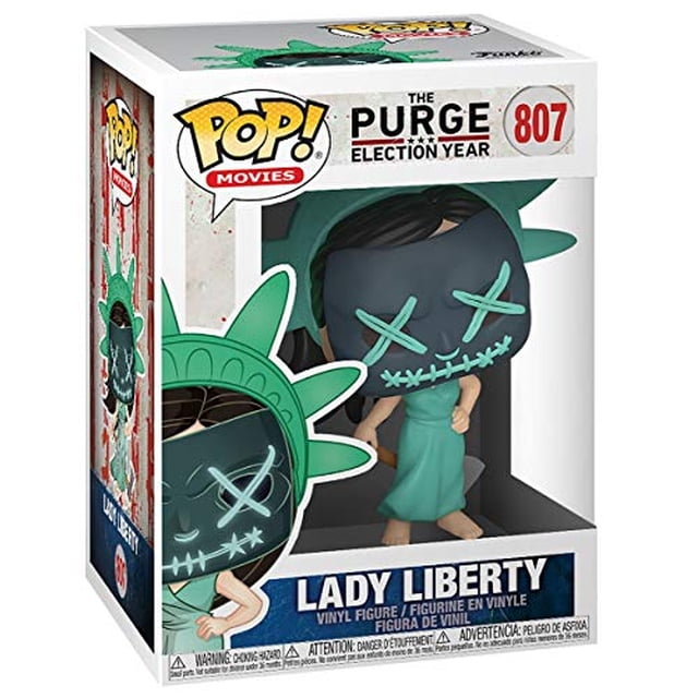 ¡Funko Pop! Películas: La Purga (Año Electoral) - Lady Liberty, Multicolor,3.75 pulgadas Funko Funko
