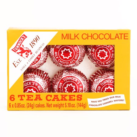 Yorkshire Tea Cakes - Tunnock's Tea Cakes 5.10 oz each (1 Item Per Order, not per case)