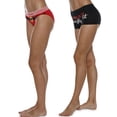thumbnail image 2 of Secret Santa Culottes Hipster pour Femmes 2 Pk sous-Vêtements de Vacances, 2 of 5