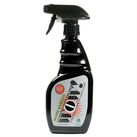 WOW Stainless Steel Cleaning Spray, 16 Oz (Best Way To Clean Fingerprints Off Stainless Steel Refrigerator)