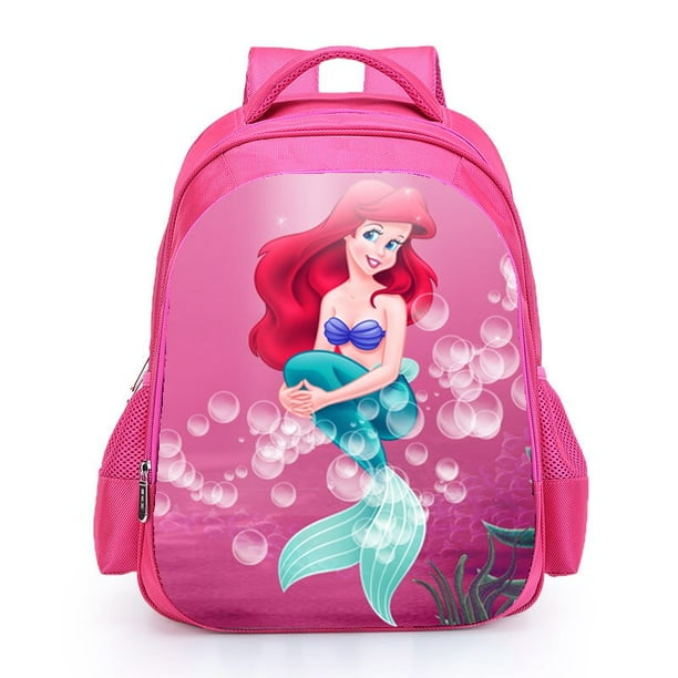Disney Mochila De la Sirenita Ariel para ninos morral escolar guarderia preescolar Escuela Primaria qym unisex Walmart en linea