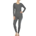 thumbnail image 2 of White Mark Ensemble de Pyjama Gaufré pour Femmes, 2 of 6