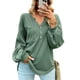 thumbnail image 4 of Top Suelto De Punto, Cómodo Bolsillo En El Pecho Agradable A La Piel, Camiseta De Punto De Poliéster Para Mujer Para Otoño E Invierno, 4 of 6