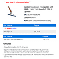 thumbnail image 2 of Ignition Condenser - Compatible with 1960 - 1963, 1965 Jeep CJ3 2.2L 4-Cylinder 1961 1962, 2 of 2