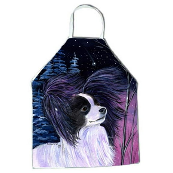 Starry Night Papillon Apron - 27 x 31 in.
