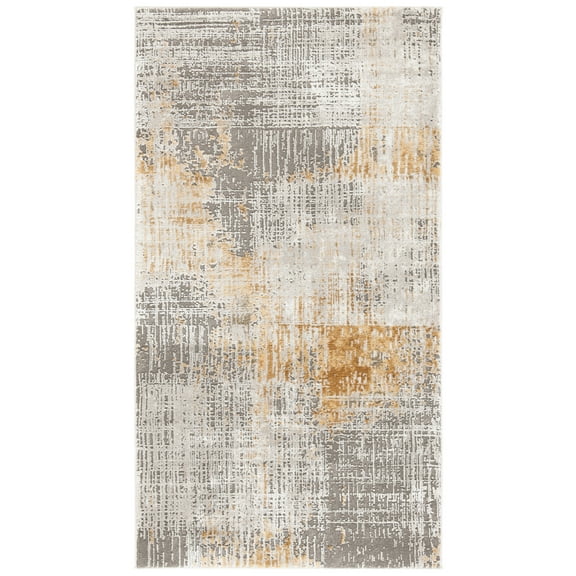 SAFAVIEH Craft Emmet Abstract Area Rug, Grey/Beige, 2'3" x 4'