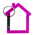 thumbnail image 6 of West Coast Paracord House Shaped Carabiner with Split Key Ring - Colored Aluminum - Multiple Pack Sizes and Colors to Choose From, 6 of 6